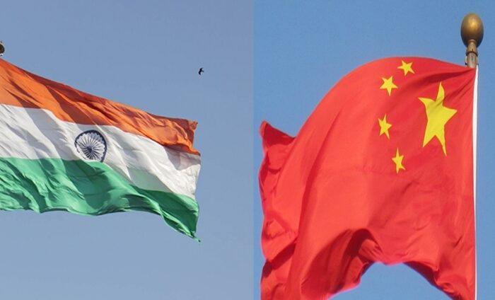 india-and-china-flag