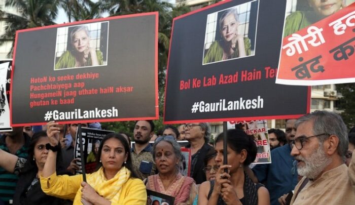 gauri-lankesh-protests