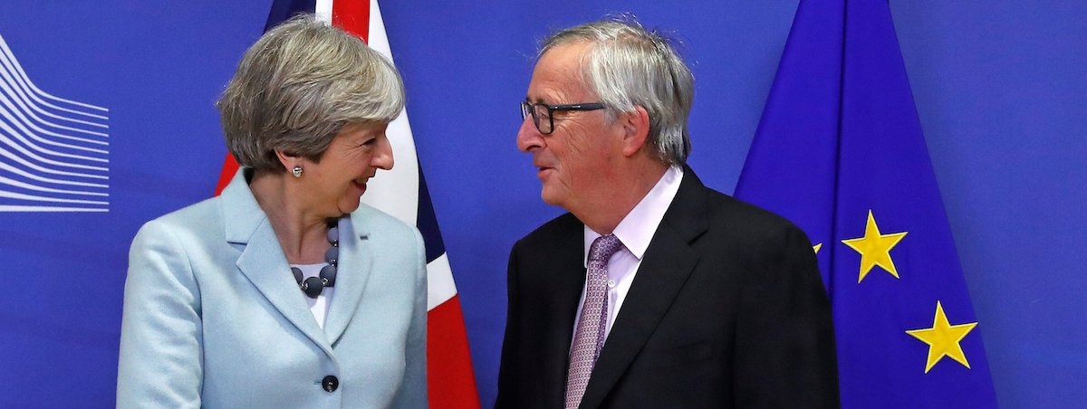 theresa may brexit deal claude juncker
