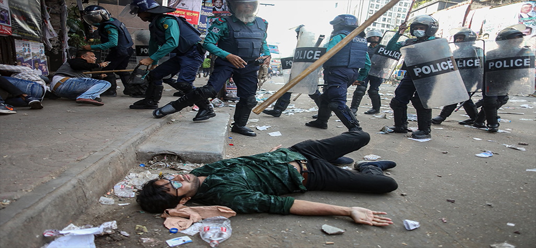 A YEAR OF VIOLENCE AND PROTESTS