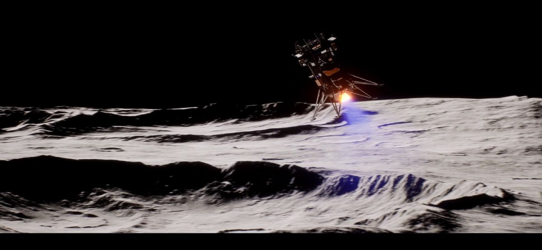 Odysseus lands on Moon